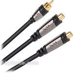 Monster Cable RCA Male to 2 RCA Female Y-Adapter