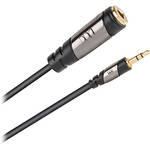 Monster Cable CableLinks Adapter - 1/8" TRS Stereo Male Mini Phone to 1/4" TS Phone Female - (15'/4.5 m)