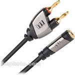 Monster Cable CableLinks Adapter - Banana Male to 1/4" TS Phone Female 