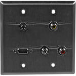 TecNec WPL-2122-FT 2 Gang Wall Plate