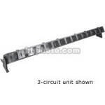 Altman Zip Strip Borderlight with Floor Trunnions -  2 Circuits