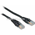 GGI CAT5E 10/100 Base-T Patch Cable RJ-45 - 50' (15 m)  - Black