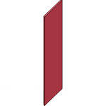 Auralex S3PP SonoSuede Panel - (Red)