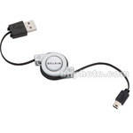 Belkin USB 2.0 5-Pin Mini-B Retractable Cable - 2.6'