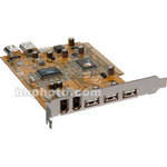 SIIG 7-Port FireWire-400/USB 2.0 PCI Host Card with Ulead Video Studio
