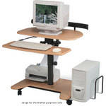 Balt Hi-Lo-3 Workstation, Model 45972 (Teak)