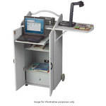 Balt Optional Shelf for the Rolz-2 Conference Center, Model 34404 (Gray)