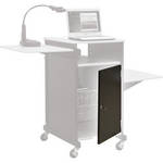 Balt Locking Cabinet Door ONLY for Xtra Wide Presentation Cart, Model 34445 (Gray)