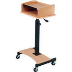 Balt Pneu-Lect Adjustable Lectern, Model 85272 (Teak)