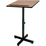 Balt T-Lect Adjustable Lectern, Model 85751 (Oak)