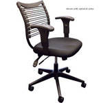 Balt Seatflex Model 34447 Upholstered Task Chair (Black)