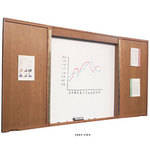 Best Rite Enclosed Conference Room Cabinet, Model 20511  (Oak)