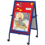 Best Rite MFE (Magnetic Flannel Easel) on Wheels, Model 33294