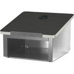Bretford Tabletop Lectern, Model LECT5RNNB (Raven Paint/Grey Nebula Laminate)