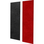 Auralex SonoSuede Pro System - Black/Red