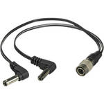 Cable Techniques CT-CAM-8/9 Right Angle DC to Hirose 4-Pin Input Y-Cable