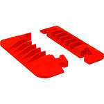 Whirlwind CP5EO - Endcaps for Portable Cable Runways (Pair, Orange)