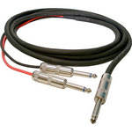 Whirlwind Console Insert Y-Cable 1/4" TRS Male to 2x 1/4" TS Male - 10'