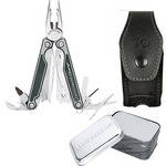 Leatherman Charge TTi (Titanium) with Combination Nylon/Leather Case and Gift Tin