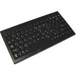 Adesso Mini Keyboard with Embedded Numeric Keypad - USB (Black)