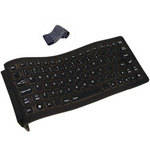 Adesso Flexible Mini USB Keyboard with PS/2 Adapter (Black)