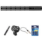 Sennheiser ME66/K6 - Super-Cardioid Short Shotgun Condenser Microphone Kit