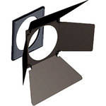 Hensel 12" 4 Leaf Barndoor, Filter Holder