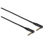 Mogami Gold Instrument Angled 1/4" Male to 1/4" Male Instrument Cable - 10" (254mm)