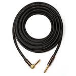 Mogami Platinum TS 1/4" Male to TS 1/4" Angled Male Guitar Cable [20' (6.1 m)]