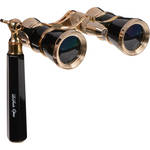 LaScala Optics 3x25 Iolanta Opera Glass (Black & Gold)