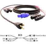 Pro Co Sound EC3 Siamese Twin AC & Audio Combo Cable - 50'
