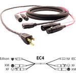 Pro Co Sound EC4 Siamese Twin AC & Audio Combo Cable - 50'