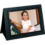 Collector's Gallery Grandeur Easel Frame -with Black Foil Window Border  Model PF5150-108 - for 10 x 8" Print  (Landscape Format)