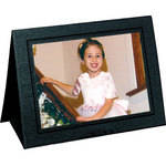 Collector's Gallery Grandeur Easel Frame -with Black Foil Window Border  Model PF5150-54  - for 5 x 4" Print (Landscape Format)