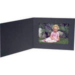 Collector's Gallery Contemp. Black Portrait Folder w/o Border for 3.5 x 5" Print , Model PF5400-53