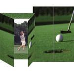 Collector's Gallery Gate Event Golf Photo Folder, 5 x 7"  Model PF5850V   (Portrait Format)