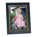 Collector's Gallery Easel Picture Frame for 4 x 5" Print  with Gold Border , Model PF5930-45