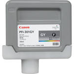 Canon PFI-301GY Gray Ink Cartridge for iPF8000 - 330ml