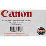 Canon Satin Photographic Paper (190gsm) - 8.5x11" - 100 Sheets