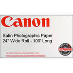 Canon Satin Photographic Paper (190 gsm) - 24" Wide Roll - 100' Long