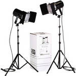 Smith-Victor K61 2-Light 1200 Watt Controlled Quartz Kit
