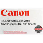 Canon Fine Art Watercolor Paper (Matte) - 13x19" - 100 Sheets