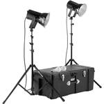 Smith-Victor K82 2-Light 500 Watt Ultra Cool Portable Kit (120V AC)