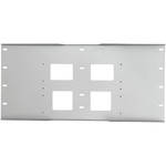 Peerless Industries Triple Stud Wall Plate, Model WSP-716GS  (Gloss Silver )