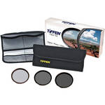 Tiffen 77mm DV Select Filter Kit 3 - Neutral Density 0.6, Ultra Circular Polarizing and Black ProMist 1/4 Filters 