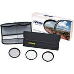 Tiffen 82mm Digital Video  Film Look Kit 3 - Digital Diffusion F/X1, Soft F/X1 and Black ProMist 1/2 Filters