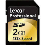 Lexar 2GB Professional 133x SD Card