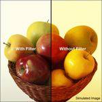 Tiffen Filter Wheel 1 80A Color Conversion Glass Filter