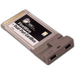 SIIG 2-Port FireWire-400 PCMCIA Cardbus Host Card