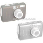 GGI Silicone Skins - for Canon PowerShot SD800 IS Digital Elph (Clear and Gray)
